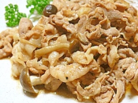 豚肉としめじのしゃぶしゃぶ生姜焼き レシピ 作り方 By パッちゃん4649 楽天レシピ 豚肉としめじのしゃぶしゃぶ生姜焼き レシピ 作り方 By パッちゃん4649 楽天レシピ